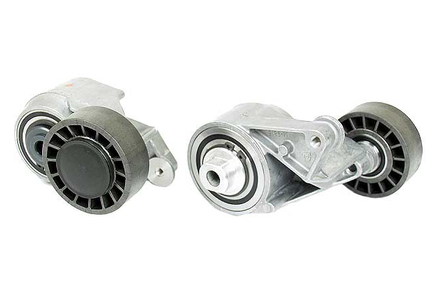 Automotive belt tensioner clearance